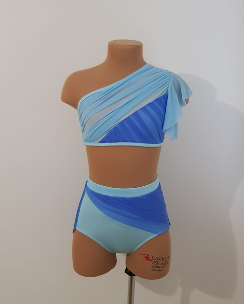 Scarlett 2 Piece - Blue Ombre